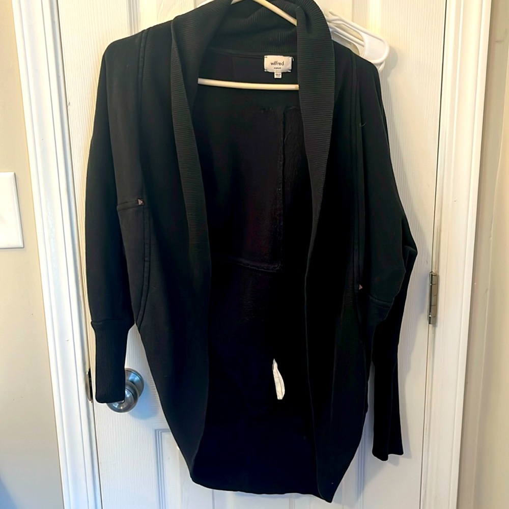 Wilfred drape cardigan